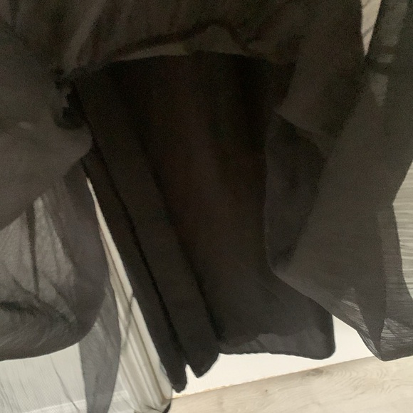 Marie‎ Oliver Sheer Lined Maxi Dress size S classic casual elegant loose - Picture 12 of 12